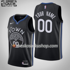 Dječji NBA Dres Golden State Warriors Personalizirani Nike 2019-20 City Edition Swingman